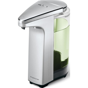 simplehuman 8 oz. Touch-Free Sensor Liquid Soap Pump Dispenser (Brushed Nickel)