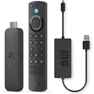 Fire TV Stick 4K Max Premium Bundle (with Direct USB Power)