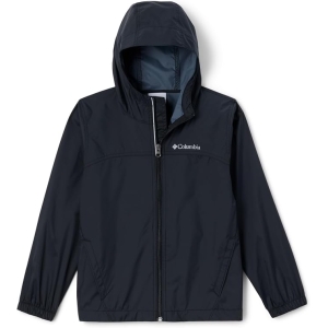 Columbia Youth Boys Glennaker Premium Rain Jacket – Hydroplus Waterproof Nylon Taffeta Lightweight Shell with Integrated Hood & Reflective Safety Detailing