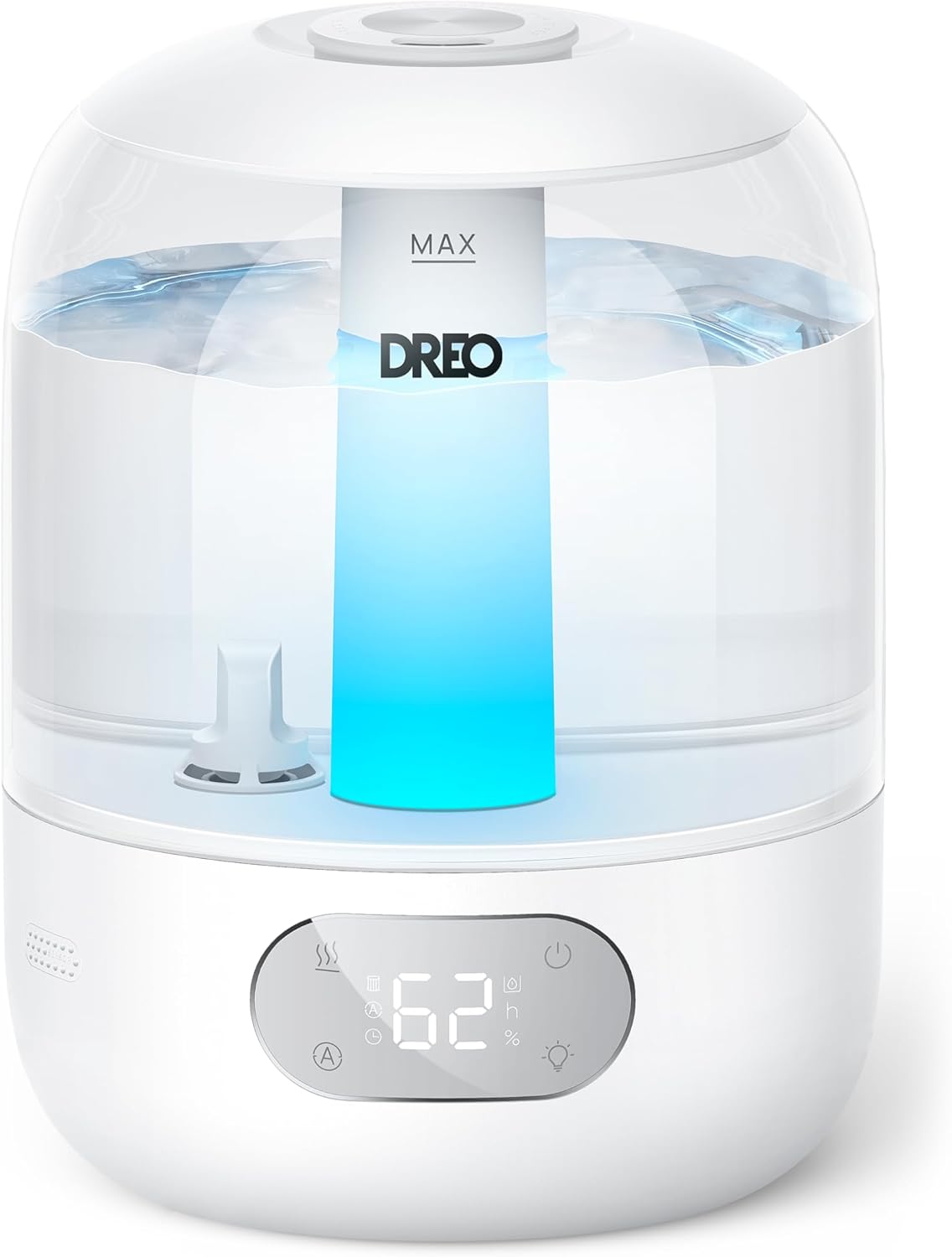 DREO 3L Top-Fill Ultrasonic Cool Mist Humidifier – Smart Auto-Humidity Bedroom & Nursery Ecosystem