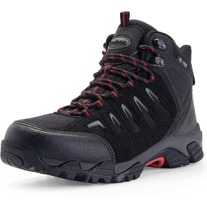 Titan-Grip Men's Mid-Top Waterproof Hiking Boots – Ultra-Lightweight Breathable Trekking & Mountaineering Shoes